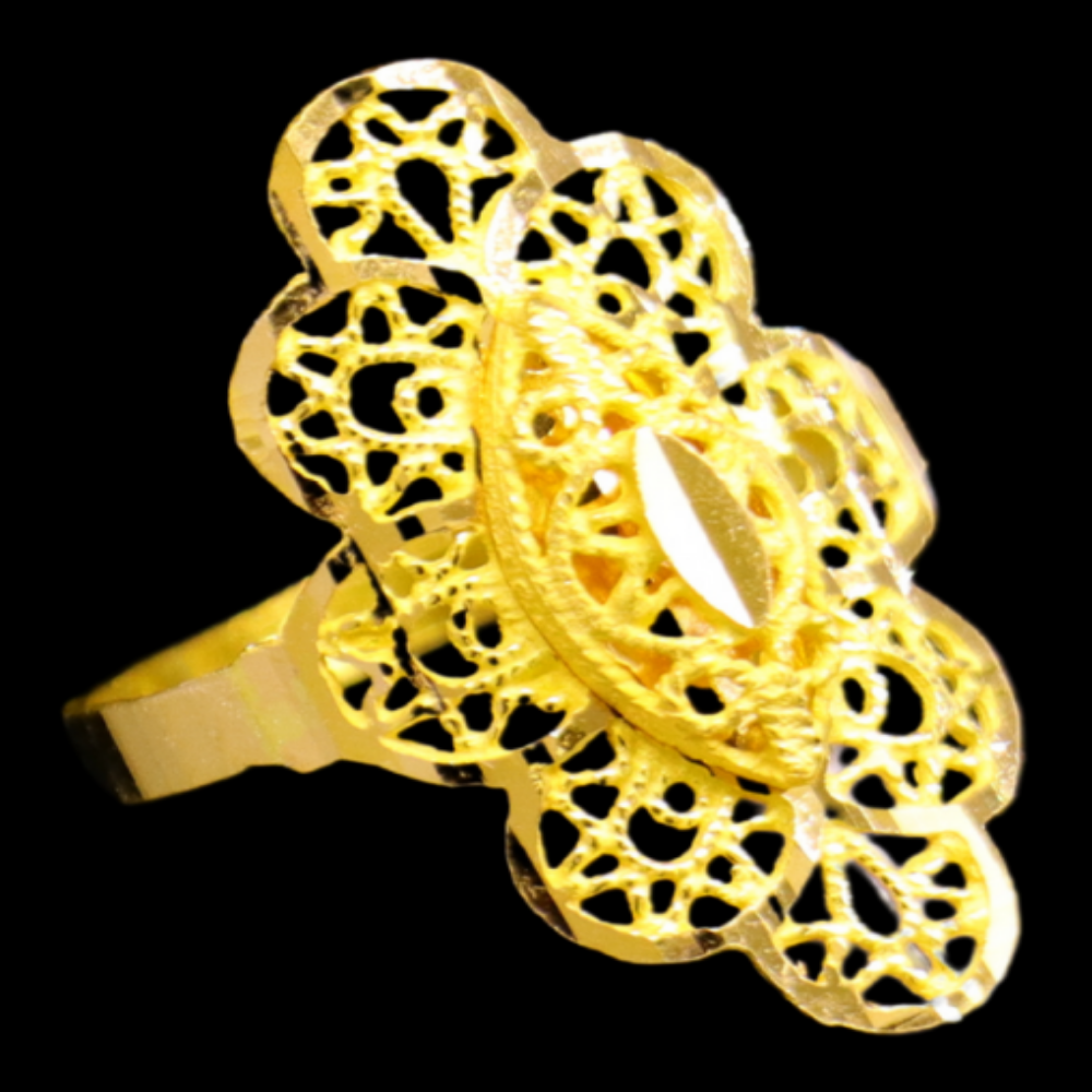 21K Yellow Gold Ring – Size 6 1/2 – SW27274